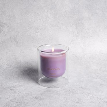 Αρωματικό Κερί Scentchips Γυάλινο Purple Addiction 48h 255123